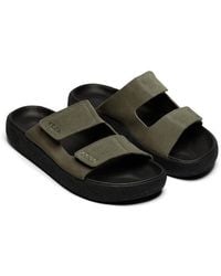 Veja - Etna Suede Slide Sandal - Lyst