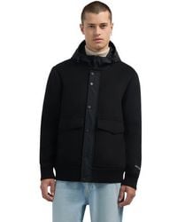 Pajar - Hader Wool Blend Bomber Jacket With Removable Hooded Bib - Lyst