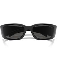 Prada - 60mm Symbole Butterfly Sunglasses - Lyst