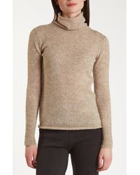 Oyun - Kate Funnel Neck Sweater - Lyst
