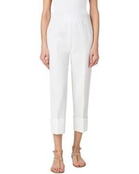 Akris Punto - Farell Wide Cuff Crop Pants - Lyst