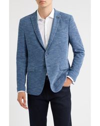 John Varvatos - Varick Slim Fit Heathered Knit Sport Coat - Lyst