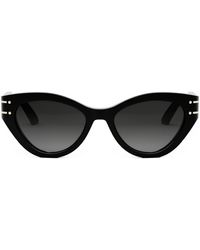 Dior - 'signature B7i 52mm Cat Eye Sunglasses - Lyst