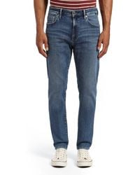 Mavi - Zach Straight Leg Jeans - Lyst