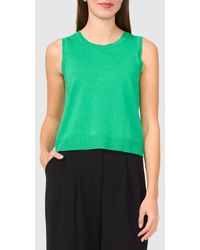 Halogen® - Crewneck Sweater Tank - Lyst