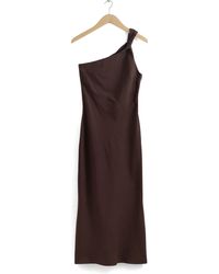 & Other Stories - & One-shoulder Midi Dress - Lyst