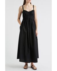 BOSS - Dalza Cotton Dress - Lyst