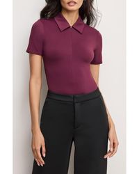 GOOD AMERICAN - Zip-Up Scuba Bodysuit - Lyst