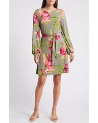 Tommy Bahama - Lavish Blooms Long Sleeve Minidress - Lyst