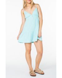 Roxy - Warm Rays Cotton Minidress - Lyst