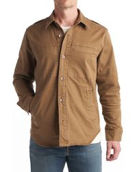 Rowan - Orion Midcentury Twill Shirt Jacket - Lyst