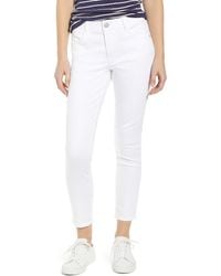 Wit & Wisdom - 'Ab'Solution High Waist Ankle Skimmer Jeans - Lyst