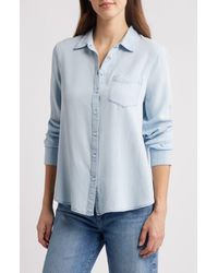 Caslon - Chambray Button-Up Shirt - Lyst