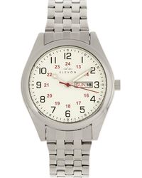 Elevon Watches - Gann Bracelet Watch W/Day/Date - Lyst