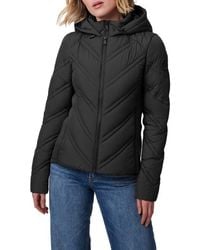 Bernardo - Hooded Puffer Jacket With Bib - Lyst