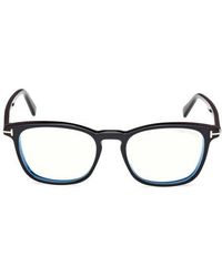 Tom Ford - 52Mm Square Optical Glasses - Lyst