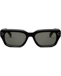 Celine - Bold 3 Dot Rectangular Sunglasses - Lyst
