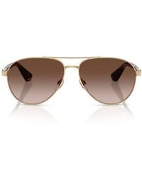 Burberry - 59Mm Gradient Pilot Sunglasses - Lyst