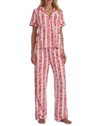 Splendid - Short Sleeve Pajamas - Lyst