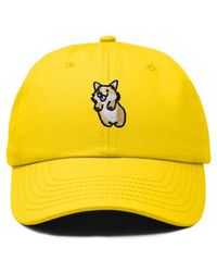 Alix - Leaping Corgi Embroidered Cap - Lyst