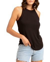 Threads For Thought - Maresia Feather Ribbed Tank - Lyst