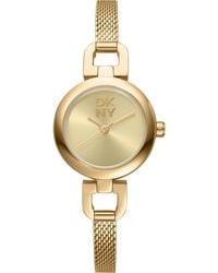 DKNY - Signature Shape Mesh Strap Watch, 26Mm - Lyst