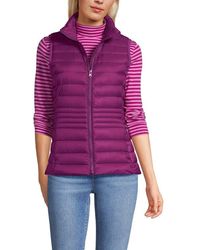Lands' End - Wanderweight Packable Ultralight Down Vest - Lyst