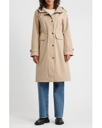 Sam Edelman - Hooded Longline Coat - Lyst