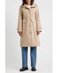 Sam Edelman - Hooded Longline Coat - Lyst