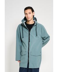 Stutterheim - Stockholm Patch Matte Raincoat - Lyst