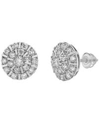 LuvMyJewelry - Hadrianus 10K Diamond Earrings - Lyst