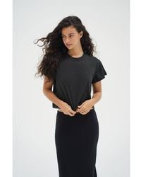 LNA - Ava Cotton Tee - Lyst