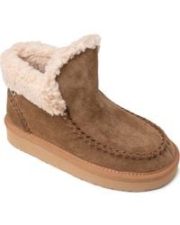 Minnetonka - Chandra Faux Shearling Lined Bootie - Lyst