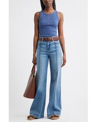 Treasure & Bond - Pointelle Rib Crewneck Tank - Lyst