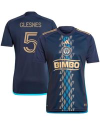 adidas - Jakob Glesnes Philadelphia Union 2024 The Xv Kit Replica Player Jersey - Lyst