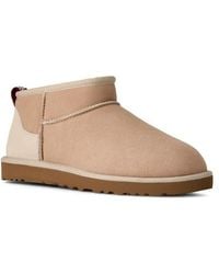 UGG - Classic Ultra Mini Genuine Shearling Boot - Lyst