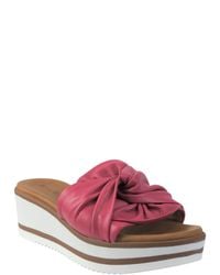 Ron White - Priccila Water Resistant Wedge Sandal - Lyst