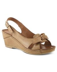 Spring Step - Chassidy Wedge Sandal - Lyst