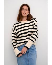 Kaffe - Marie Round Neck Casual Fit Pullover - Lyst