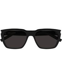 Saint Laurent - 56mm Rectangular Sunglasses - Lyst