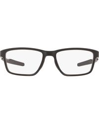 Oakley - Metalink 55Mm Rectangle Optical Glasses - Lyst