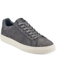 Kenneth Cole - Jally Sueded Low Top Sneaker - Lyst