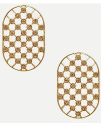 DANIELA MILLAN JEWELRY - Net Statement Earrings - Lyst