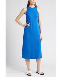 Nordstrom - Stretch Cotton Ribbed Tank Dress - Lyst