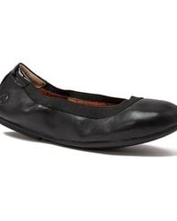 Lands' End - Comfort Elastic Slip On Ballet Flat Shoes - Lyst