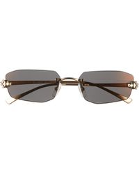 Cartier - 56mm Geometric Sunglasses - Lyst
