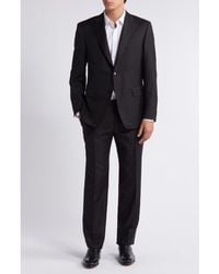 Canali - Solid Wool Suit - Lyst