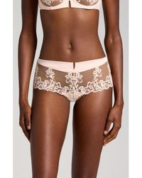 Simone Perele - 'Saga' Embroidered Boyshort Briefs - Lyst