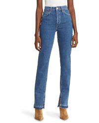 RE/DONE - '70s High Waist Skinny Bootcut Jeans - Lyst