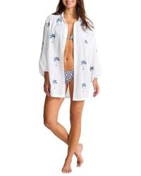 Tommy Bahama - Catalina Coast Palm Cover-Up Shirt - Lyst
